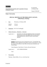 Journal of the 594th Special Plenary Meeting of the Permanent Council