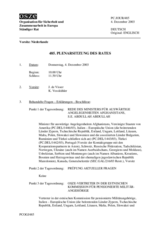 Journal of the 485th Plenary Meeting of the Permanent Council (de)