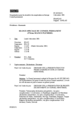 Journal of the 371st Special Plenary Meeting of the Permanent Council (fr)