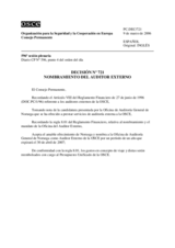 Permanent Council Decision No. 721 (es)
