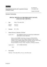 Journal of the 367th Special Plenary Meeting of the Permanent Council