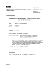 Journal of the 367th Special Plenary Meeting of the Permanent Council (es)