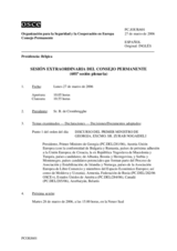 Journal of the 601st Special Plenary Meeting of the Permanent Council (es)