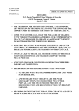 Address by the Prime Minister of Georgia, Mr. Zurab Nogaideli