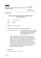 Journal of the 602nd Special Plenary Meeting of the Permanent Council (it)