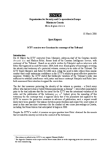 Spot report: ICTY convicts two Croatians for contempt of the Tribunal