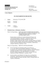 Journal of the 533rd Plenary Meeting of the Permanent Council (de)