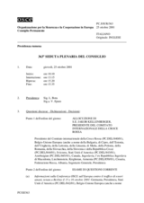 Journal of the 363rd Plenary Meeting of the Permanent Council (it)