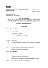 Permanent Council Decision No. 441