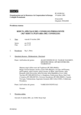 Journal of the 362nd Special Plenary Meeting of the Permanent Council (it)