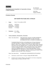 Journal of the 360th Plenary Meeting of the Permanent Council (es)