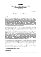 Background report on property repossession (hr)