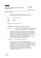 Journal of the 608th Plenary Meeting of the Permanent Council