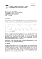 Statement by the Delegation of Croatia on the Summit of the South-East European Cooperation Process, held in Thessaloniki, Greece, on 4 May 2006