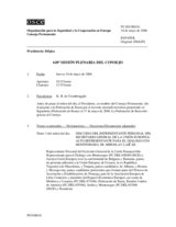 Journal of the 610th Plenary Meeting of the Permanent Council (es)