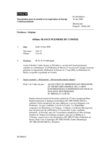 Journal of the 610th Plenary Meeting of the Permanent Council (fr)