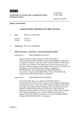 Journal of the 611th Plenary Meeting of the Permanent Council