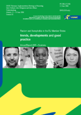 European Monitoring Centre on Racism and Xenophobia, Annual Report 2005 - Summary, contribution session III