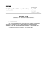 Ministerial Council Decision No. 2/06 (fr)
