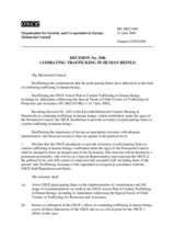 Ministerial Council Decision No. 3/06