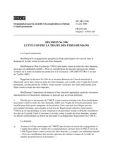 Ministerial Council Decision No. 3/06 (fr)