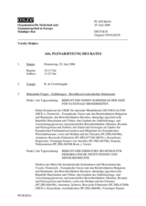 Journal of the 616th Plenary Meeting of the Permanent Council (de)