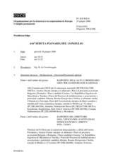 Journal of the 616th Plenary Meeting of the Permanent Council (it)