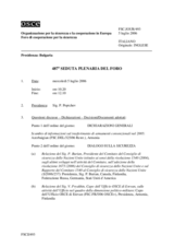 Journal of the 487th Plenary Meeting of the Forum for Security Co-operation (it)