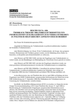 Forum for Security Co-operation Decision No. 4/06 (de)