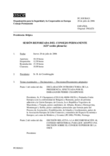 Journal of the 621st Reinforced Plenary Meeting of the Permanent Council (es)