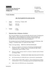 Journal of the 358th Plenary Meeting of the Permanent Council (de)