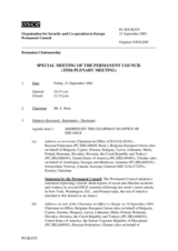 Journal of the 355th Special Plenary Meeting of the Permanent Council