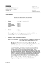 Journal of the 352nd Plenary Meeting of the Permanent Council (de)