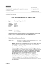Journal of the 352nd Plenary Meeting of the Permanent Council