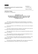 Permanent Council Decision No. 438