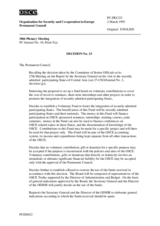 Permanent Council Decision No. 23