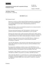 Permanent Council Decision No. 26