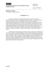 Permanent Council Decision No. 61