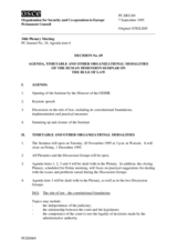 Permanent Council Decision No. 69