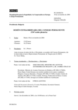 Journal of the 534th Special Plenary Meeting of the Permanent Council (es)