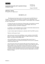 Permanent Council Decision No. 115
