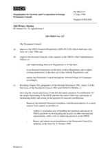 Permanent Council Decision No. 127