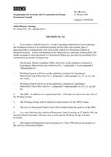 Permanent Council Decision No. 221