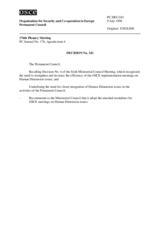 Permanent Council Decision No. 241