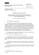 Permanent Council Decision No. 246