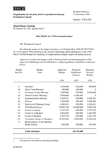 Permanent Council Decision No. 279