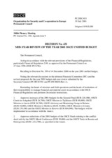 Permanent Council Decision No. 431