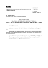 Permanent Council Decision No. 435 (it)