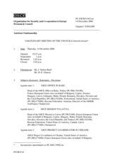 Journal of the 314th Plenary Meeting of the Permanent Council/Corrected reissue