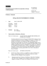 Journal of the 347th Plenary Meeting of the Permanent Council (fr)